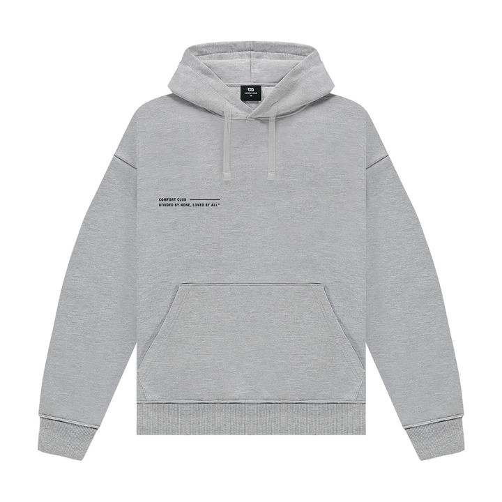 Key Basic Hoodie Light Gray Marl