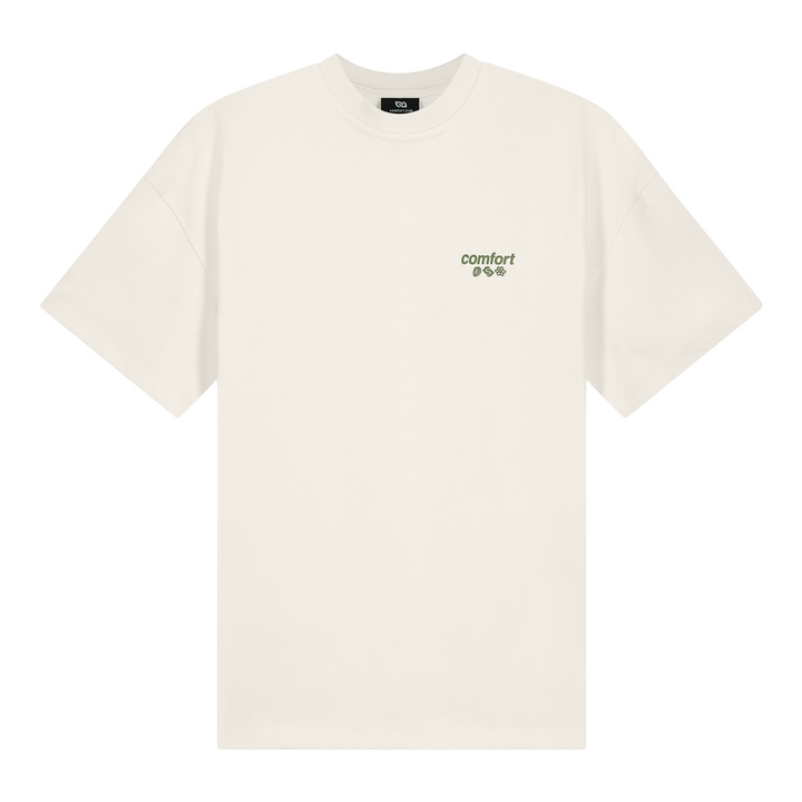 Daisy Tee Off White