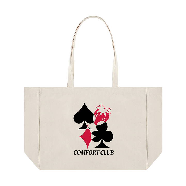 Aces Totebag - Vintage White/Red