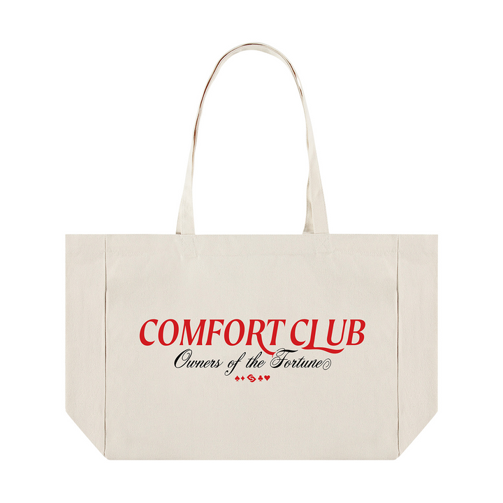 Aces Totebag - Vintage White/Red